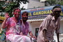 Holi festival sights