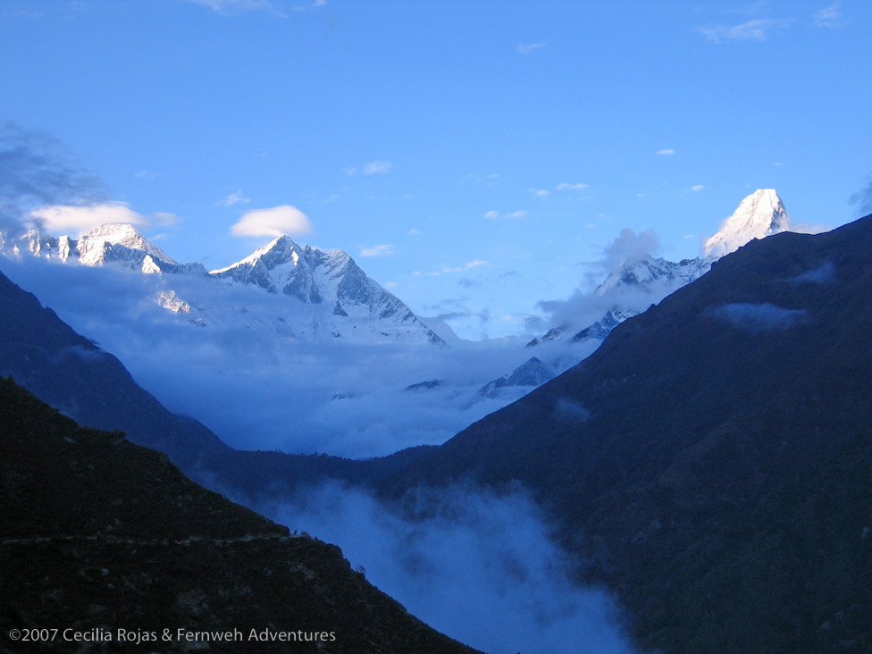 Everest and Ama Dablam