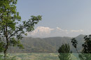 View of the Annapurnas from Pokhara