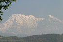 View of the Annapurnas from Pokhara