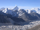 Ama Dablam and Khumbu glacier